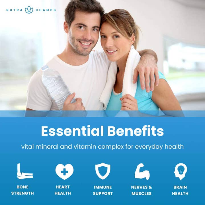 NutraChamps - Wholesale Oral Supplement/Vitamin - Magnesium, Zinc & D3 Capsules2