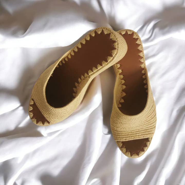 Berberparadise - Wholesale Sandals - Women's - handmade shoes made of natural raffia4