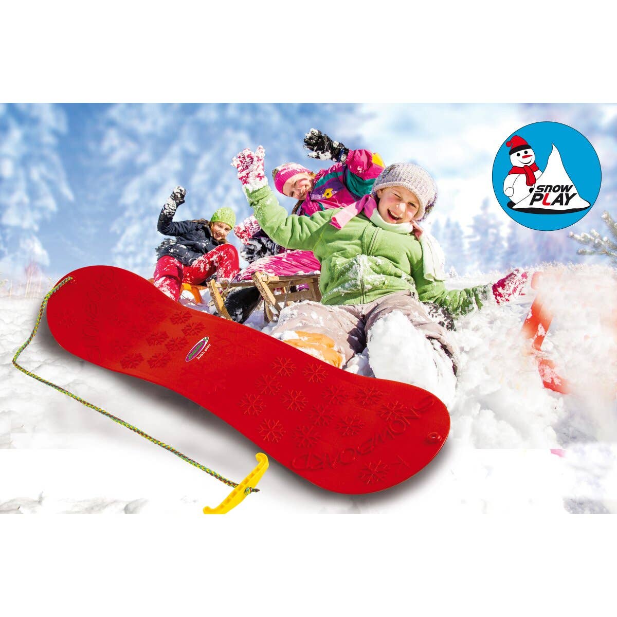 mhw24 – wholesale Sporting game – Child & baby – Snow Play Snowboard 72cm red4