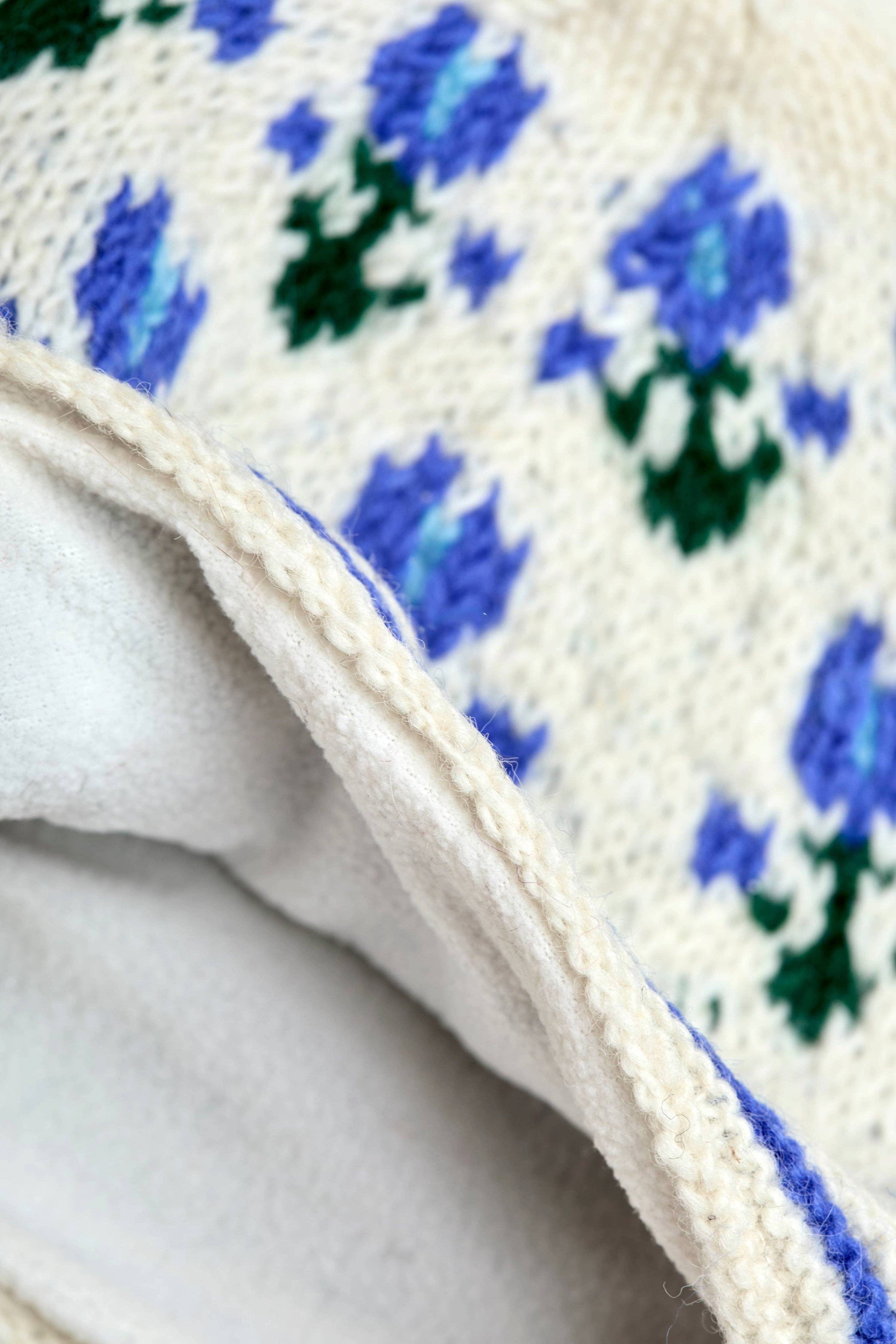 By Many Hands - Vente Chauffe-mains - Mitaines en tricot écru Ingrid3