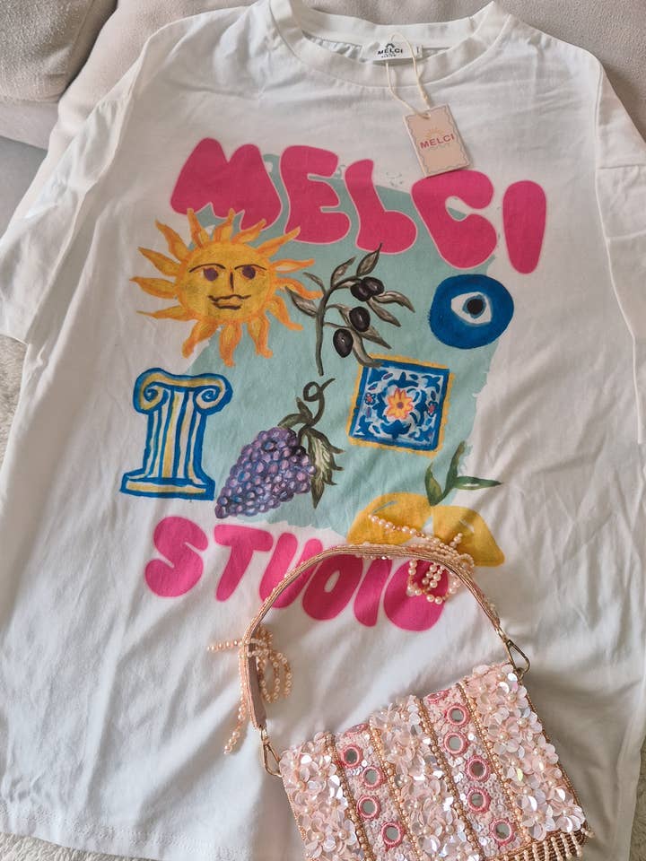 Euro Summer T-shirt 100% Cotton for wholesale by Melci Studio