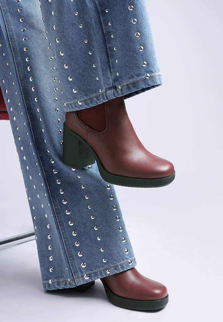 Rag Company - Wholesale Chelsea Boots - Women's - Scuala Faux Leather Chelsea Boots14