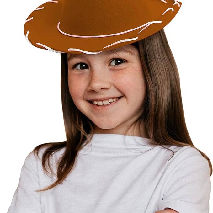 4E's Novelty - Wholesale Cowboy Hat - Kids - 4E's Novelty Child Brown Cowboy Hat for Toddlers & Kids Felt - Kid Cowboy Costume Hat for Boys & Girls Ages 3 4 5 Year Old5