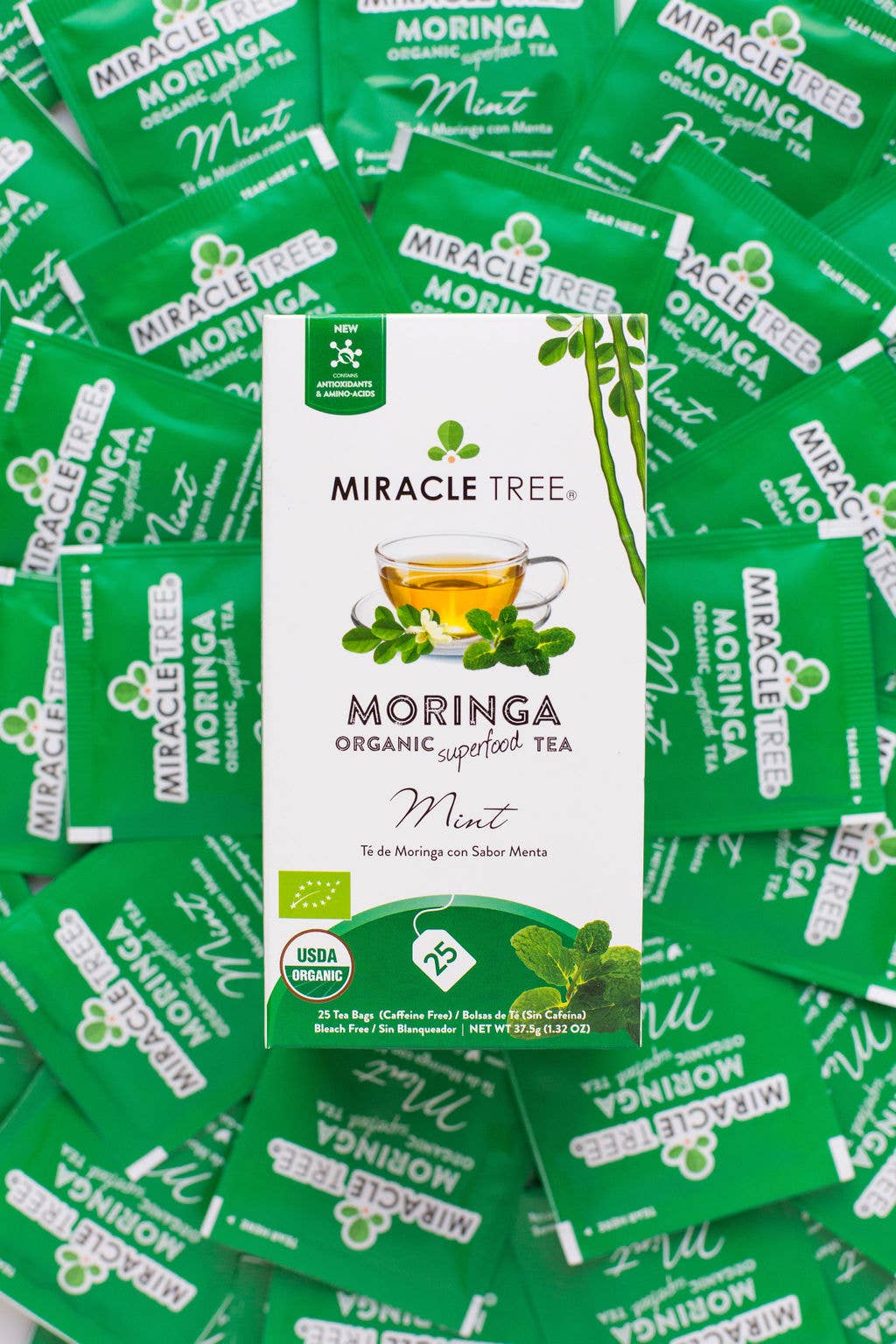 Miracle Tree - Wholesale Health/Detox Tea - Organic Moringa Tea: Mint4