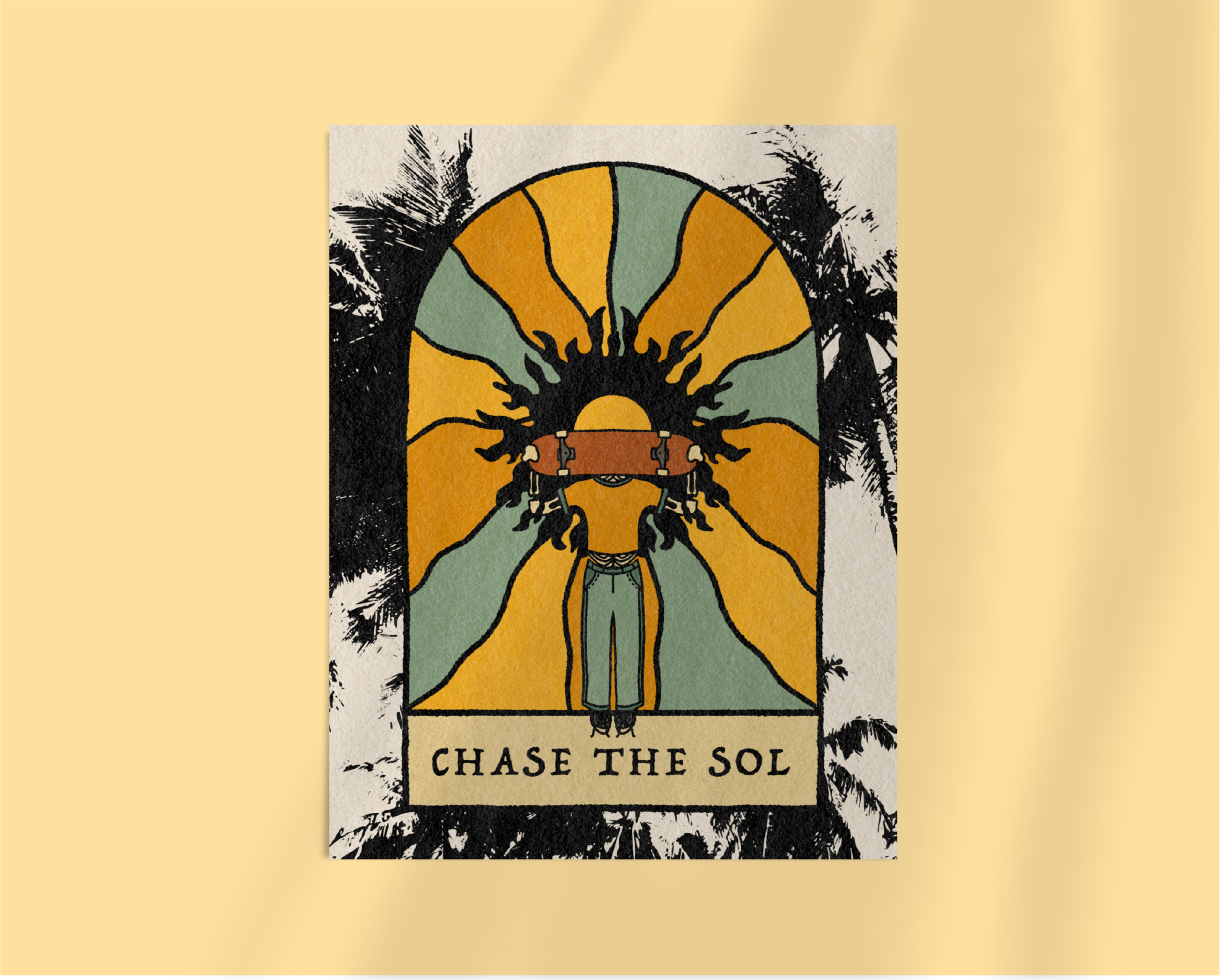 Kick Step Design - Wholesale Art Print - Chase the Sol Print1