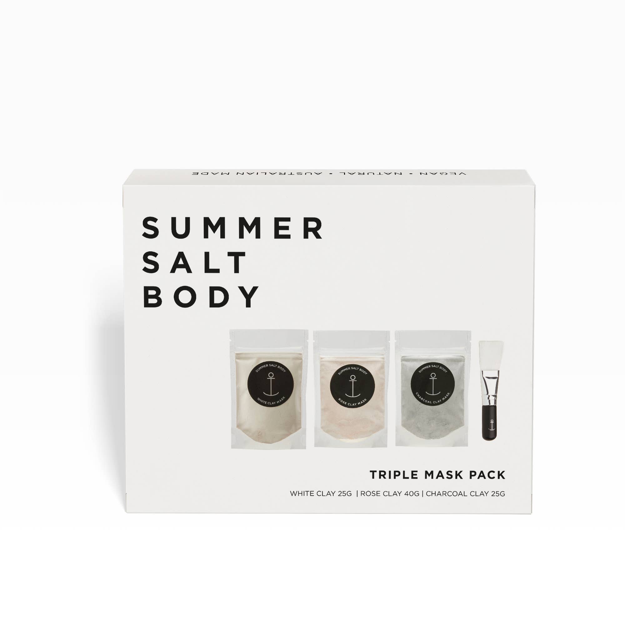 Summer Salt Body - Wholesale Skincare face mask - Triple Mask Pack