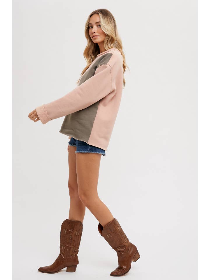 Bluivy - Vendita all'ingrosso Felpa - Donna - FELPE COLOR BLOCK6