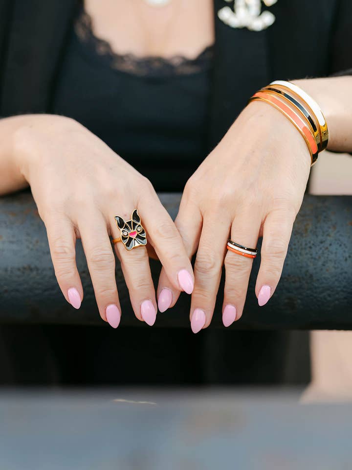 Emaille Hundehalsband für den Großhandel von AMD COLLECTIVE