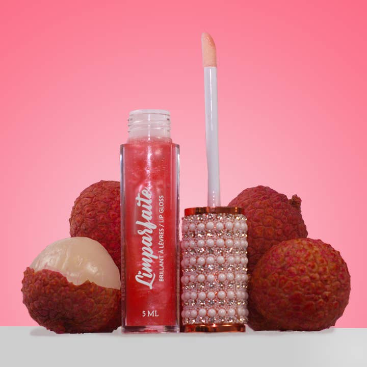 Gloss litchi pour la vente par Boutique Limparfaite
