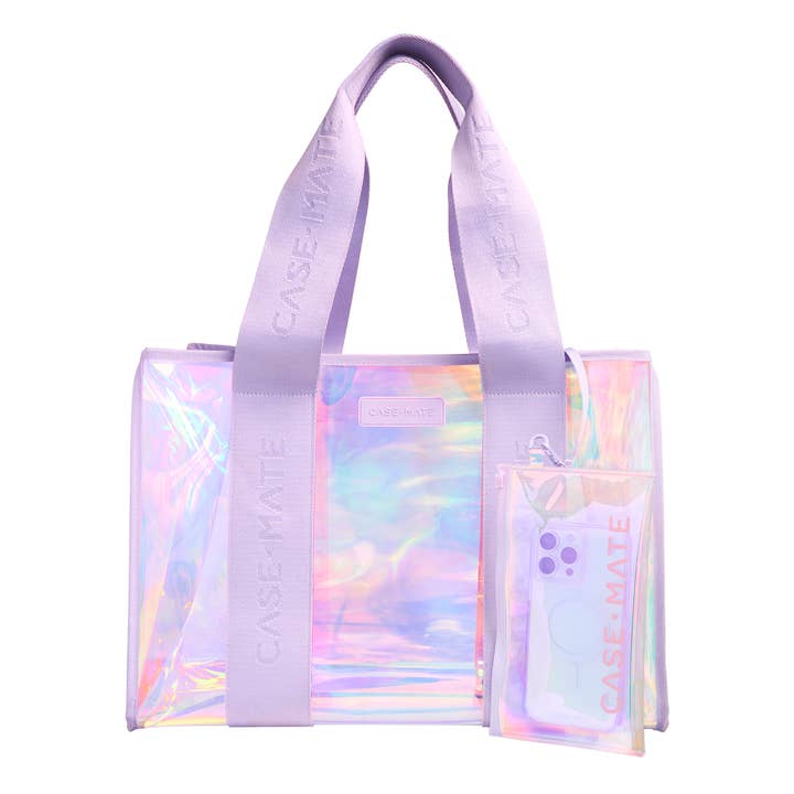 Case-Mate - Wholesale Tote Bag - Women's - Case-Mate Soap Bubble Beach Tote Shoulder Bag - Iridescent