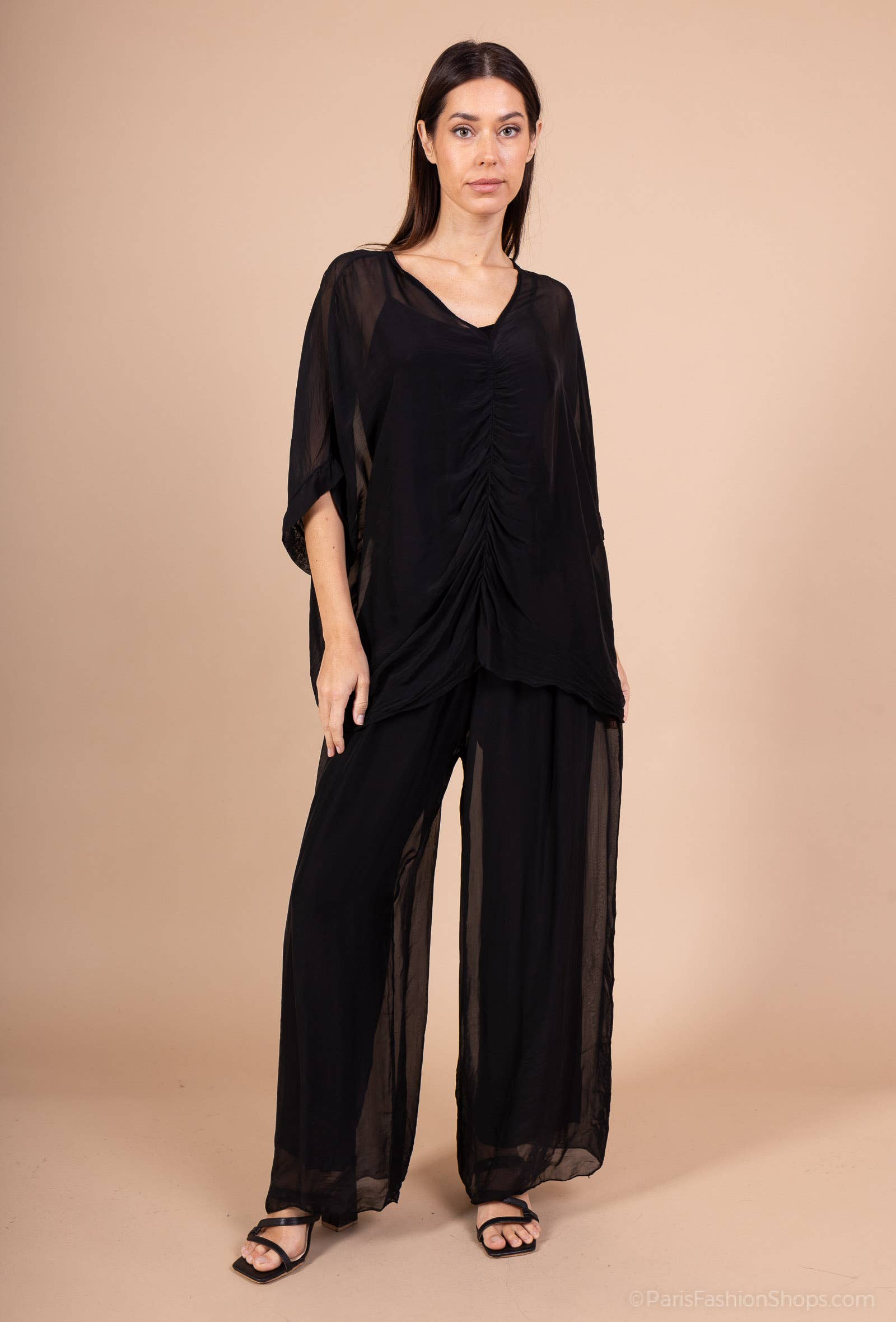 Shyloh - Wholesale Tunic - Women's - Silk Top 50490