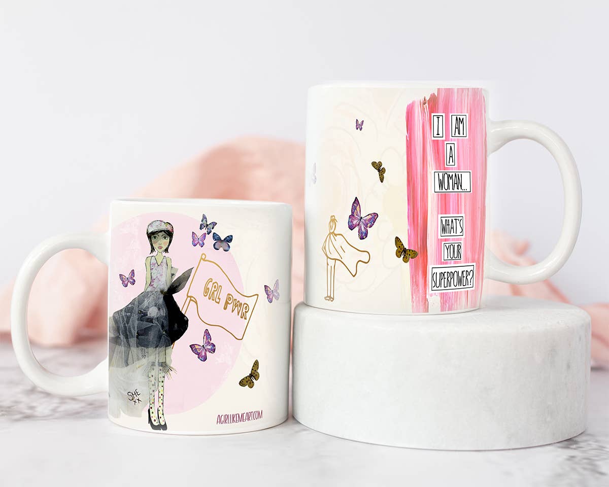 Redefining She - Wholesale Coffee Mug - I Am Woman... What’s Your Superpower? Mug1