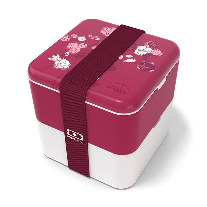 Monbento MB Square Graphic Lunch Box Magnolia for wholesale by Until Pty Ltd