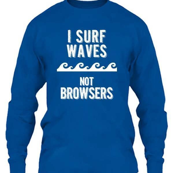 I Surf Ondas Não Browsers por atacado de Soulful Wear