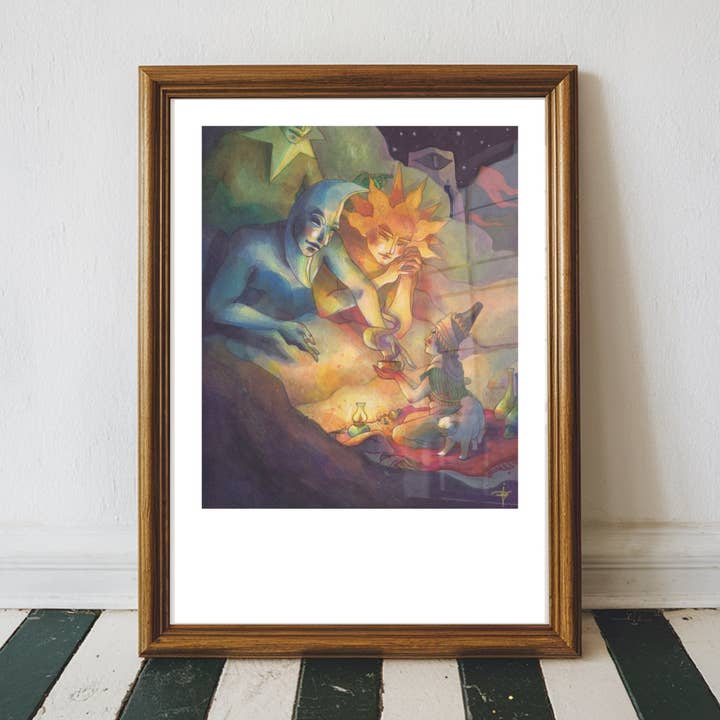 Giclee Art Print - The Offering for wholesale by Ashlea Bechaz Illustration