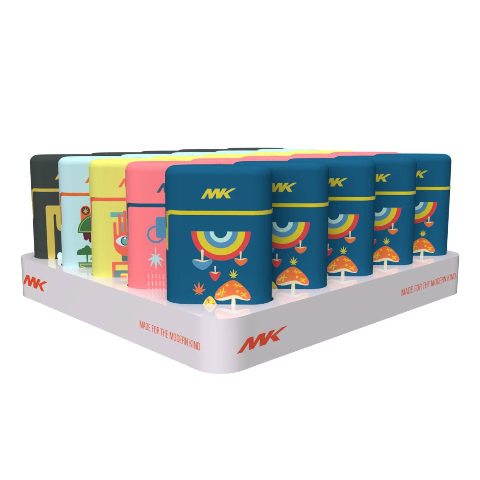 MK Lighter Company - Wholesale Lighter - MK Lighter Green Series, Electric Ignition Pocket Lighters1