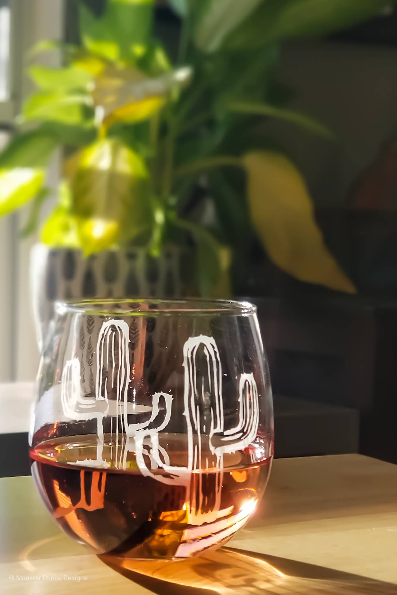 Monster Dance Designs - Vendita all'ingrosso Bicchieri da vino - Cactus - Bicchiere da vino3