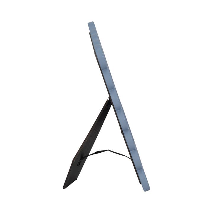 Sagebrook Home - Wholesale Picture Frame - Photo Frame - Blue Resin/Glass Scallop Edge, 4x6 in.7