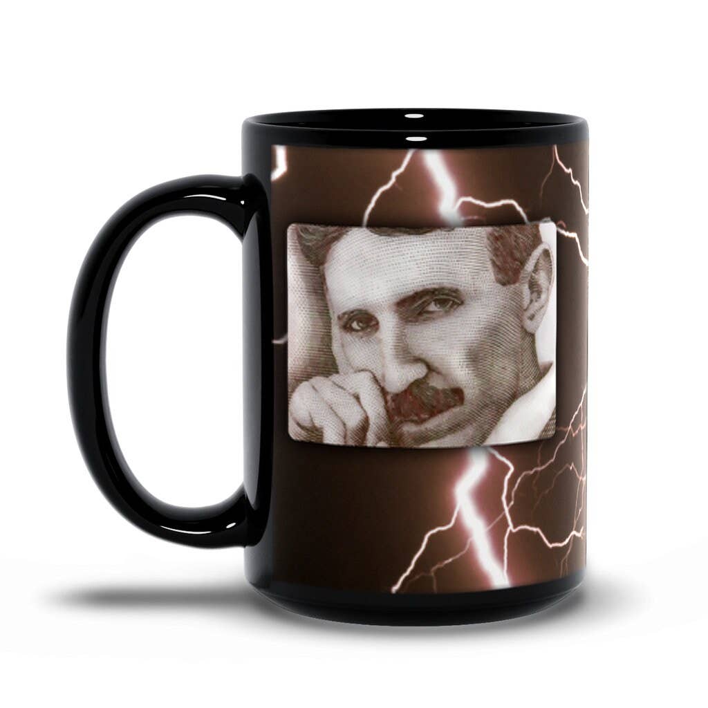 Science & Snark - Wholesale Coffee Mug - Nikola Tesla is So Over It, Science Mugs, Funny Mugs5