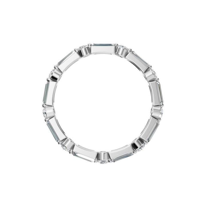 PureYou Jewelry - Wholesale Wedding Band/Ring - 14K Gold Diamond Wedding Band, Diamond Eternity Ring3