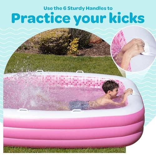 Top Rated Brands - Wholesale Inflatables - Inflatable Pool 90"x60"x19" Playful Pink4