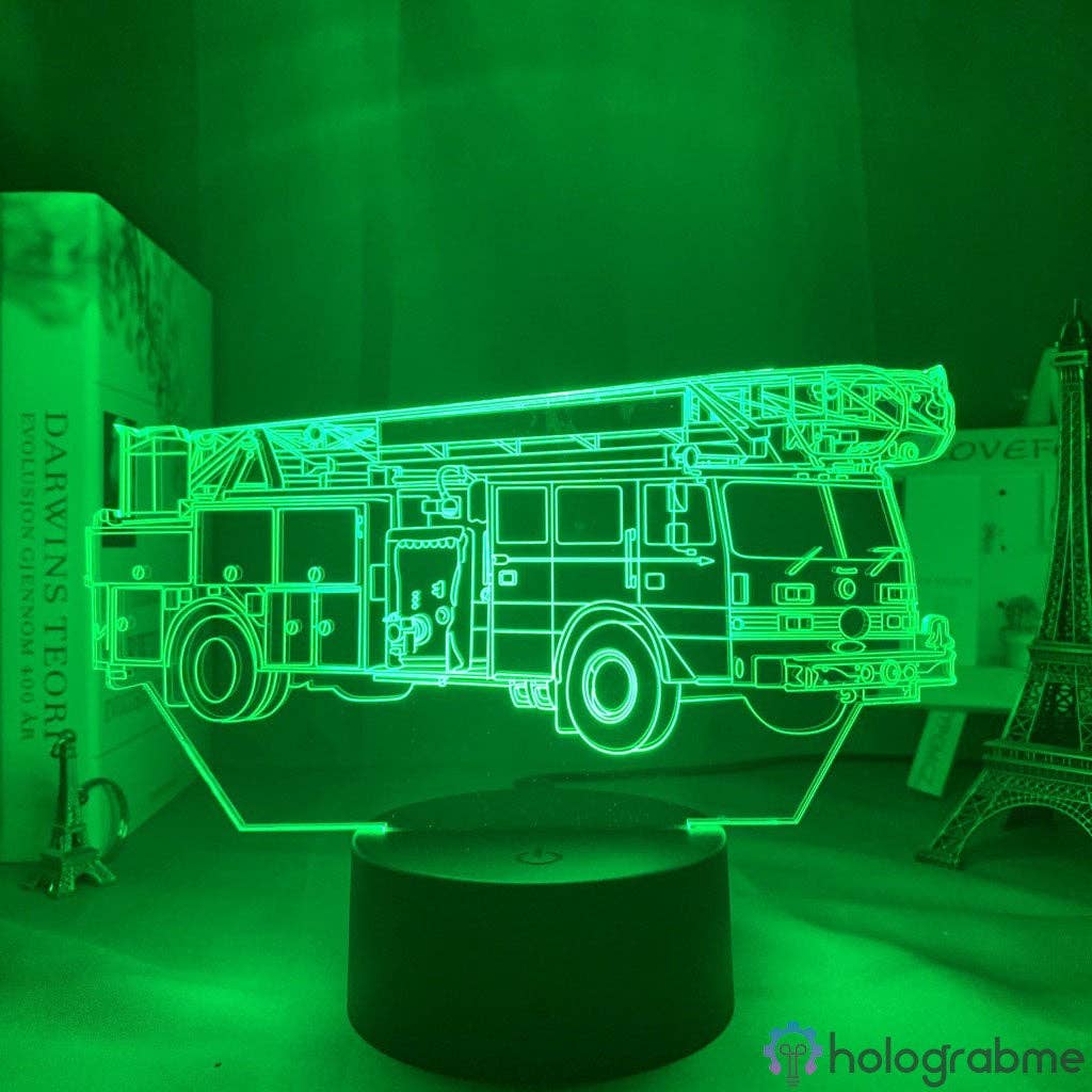 Holograbme - Wholesale Accent/Desk Lamp - Car Lamp Fire Truck5