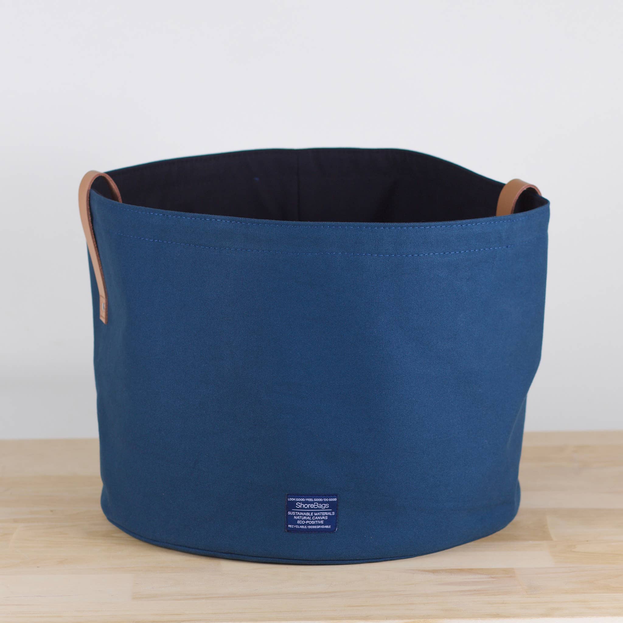 ShoreBags - Wholesale Storage Bin - Canvas Storage Bucket Large3
