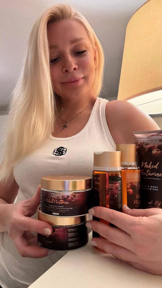 De Soap Boutique TM - Venta al por mayor Crema corporal - Manteca corporal Naked Nectarine10