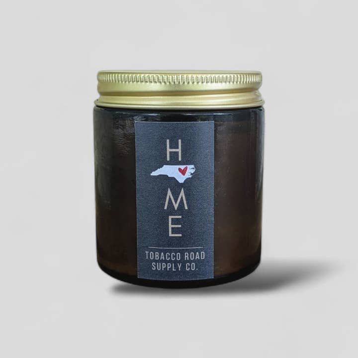 Tobacco Road Supply Co. - Wholesale Jar/Filled Candle - North Carolina (NC) Soy Candle - 4 oz.0