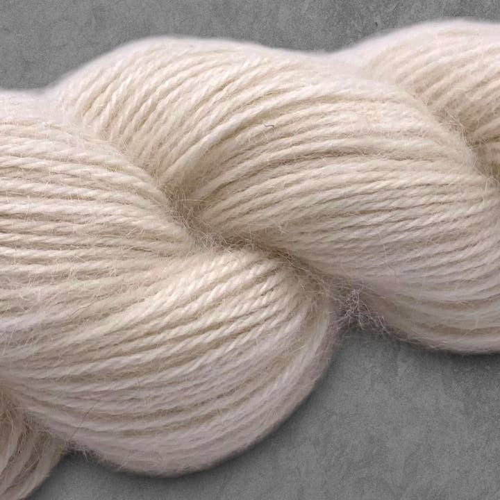 Rooster Undyed Yarns - Wholesale Yarn - Undyed Yarn: Merino Mohair Haze 100g 4 Ply Knitting Yarn2