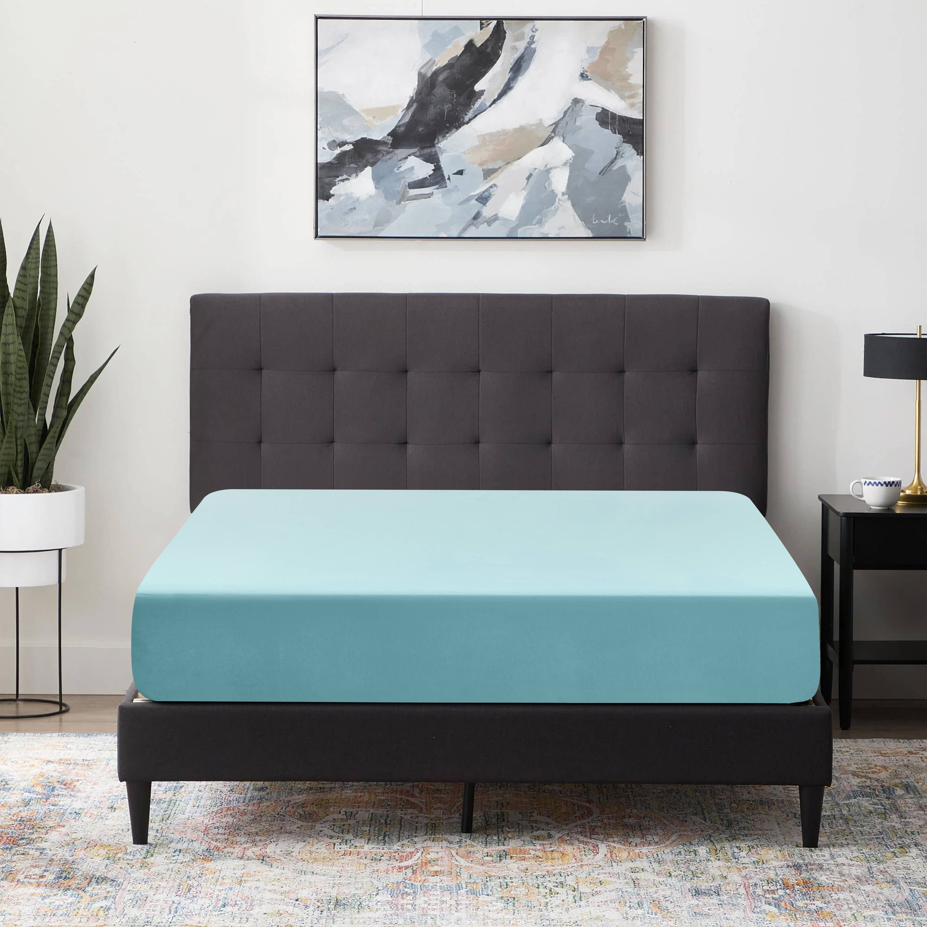 Cottonpassion_US - Vente Draps-housses - Draps-housses en microfibre douce avec bonnets extra profonds jusqu'à 40,6 cm48