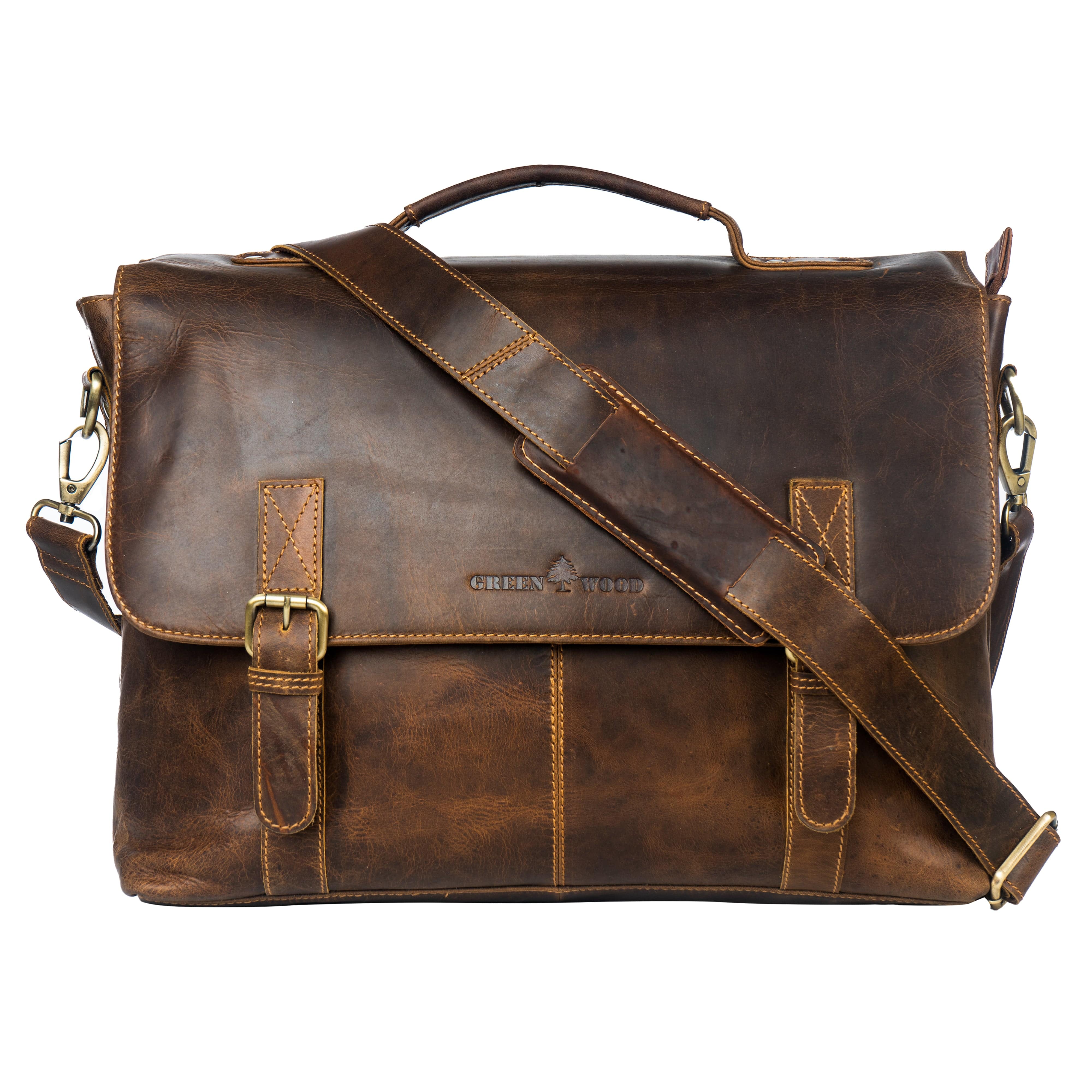 Greenwood Leather - Wholesale Laptop Bag - Unisex - Leather Laptop Bag Portland GW1966538