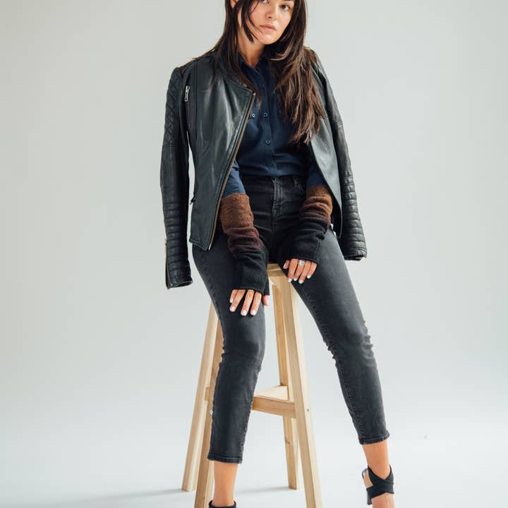 ARAE – wholesale Handskar - Dam – Mod långa fingerlösa handskar Dip Dye//FLER COLORWAYS5