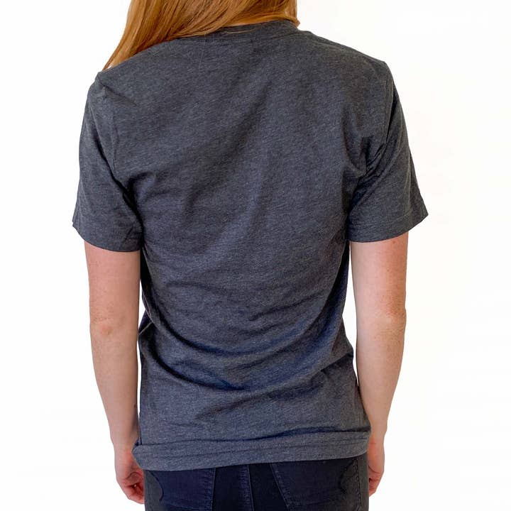 Landmark Flag T-Shirt - Dark Gray Heather for wholesale on Faire3