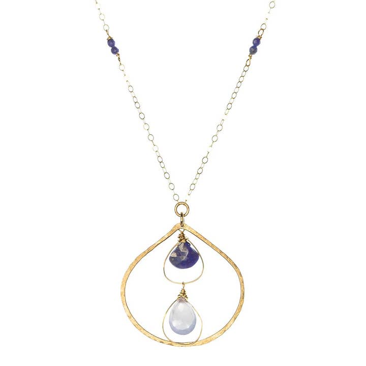 Spring Droplet Halskette für den Großhandel von Laura J Designs