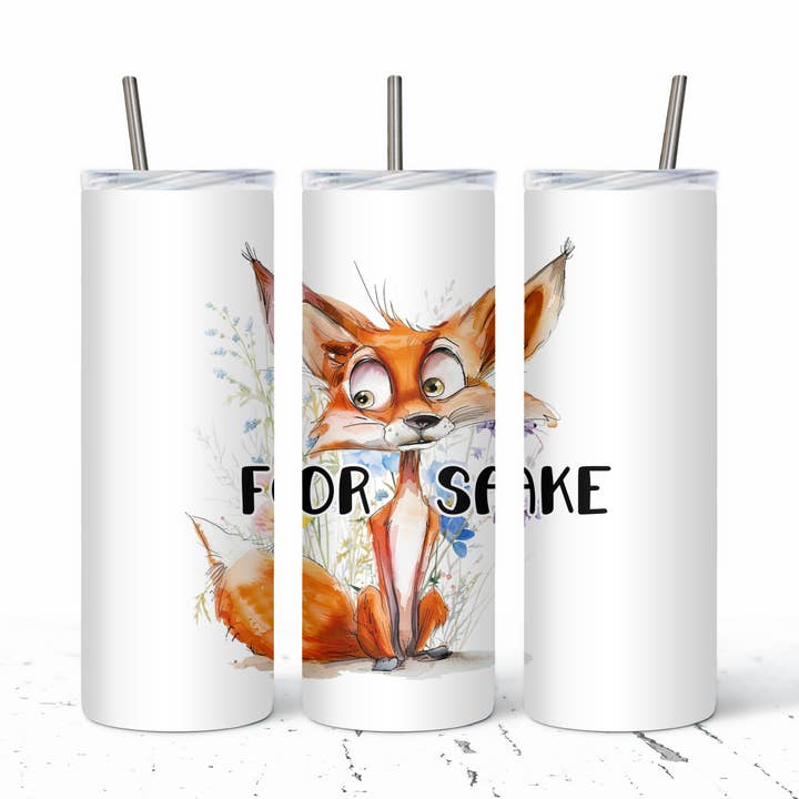 For Fox Sake Tumbler for wholesale by The Pretty Things