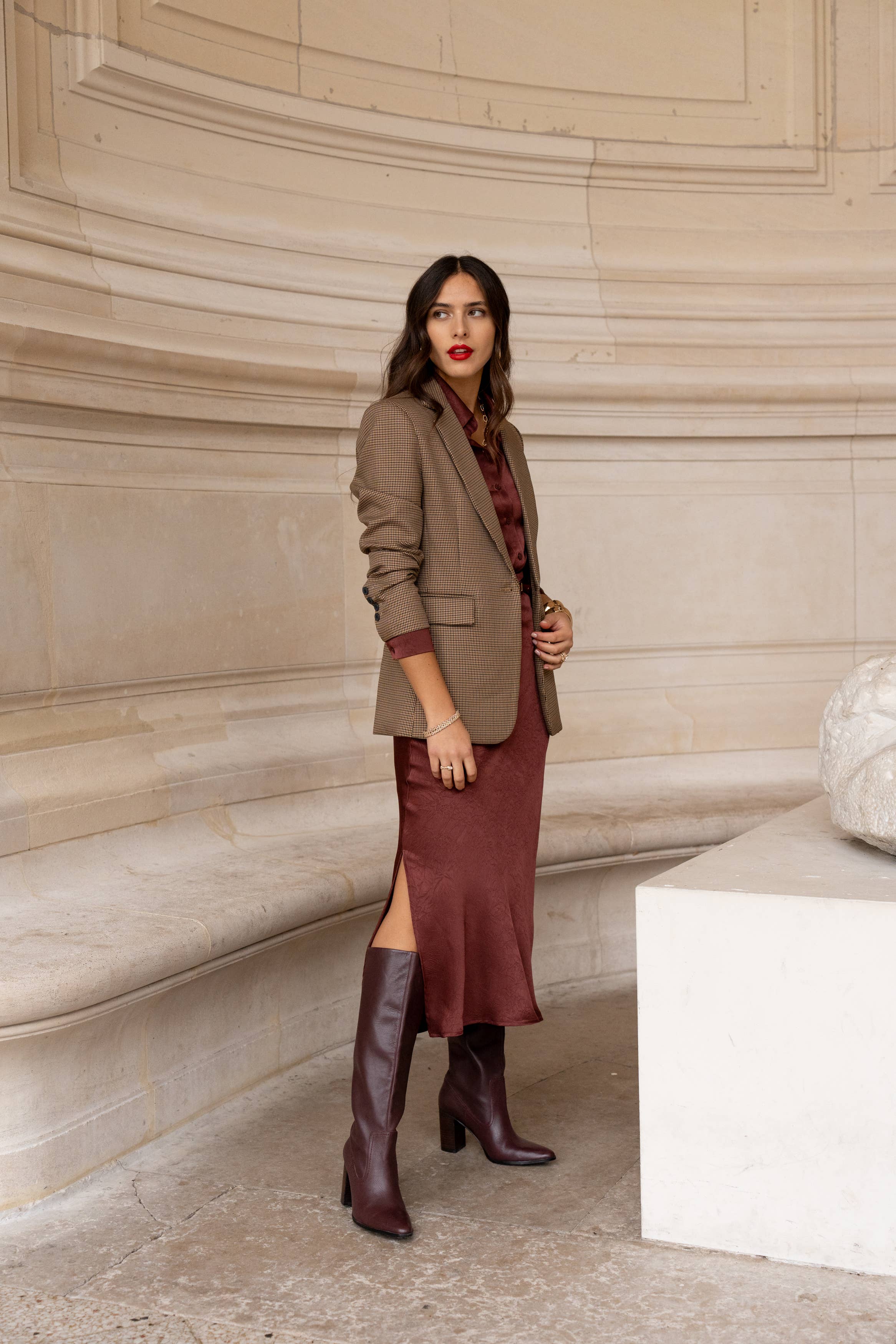 LULUMARY – Großhandel Blazer – Damen – Kariertes Blazer V26313