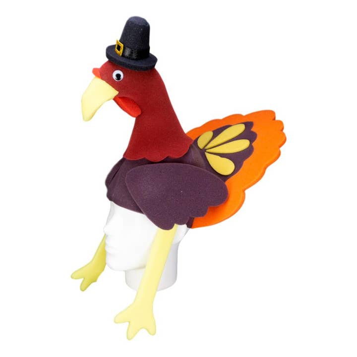 Foam Party Hats – wholesale Partyhatt/-krona – Thanksgiving Turkey Hat5
