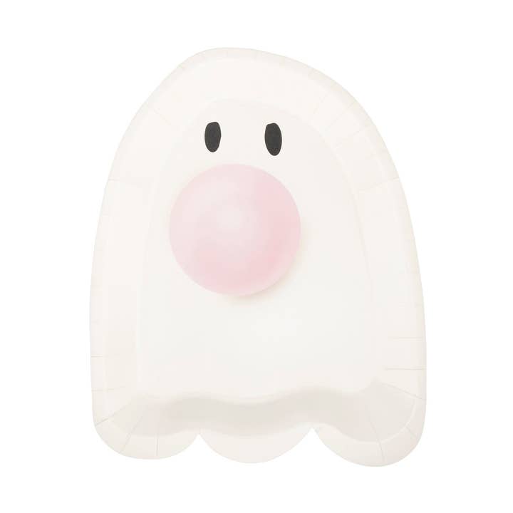 PLPL438 - Bubblegum Ghost Shaped Plate for wholesale by My Mind’s Eye