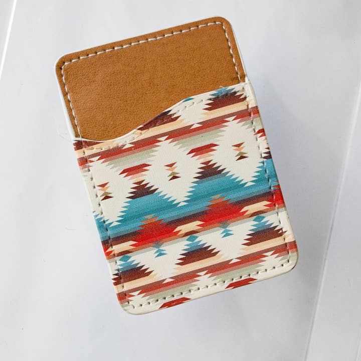 The Front Porch Label - Wholesale Phone Wallet - Women's - Aztec Phone Pocket