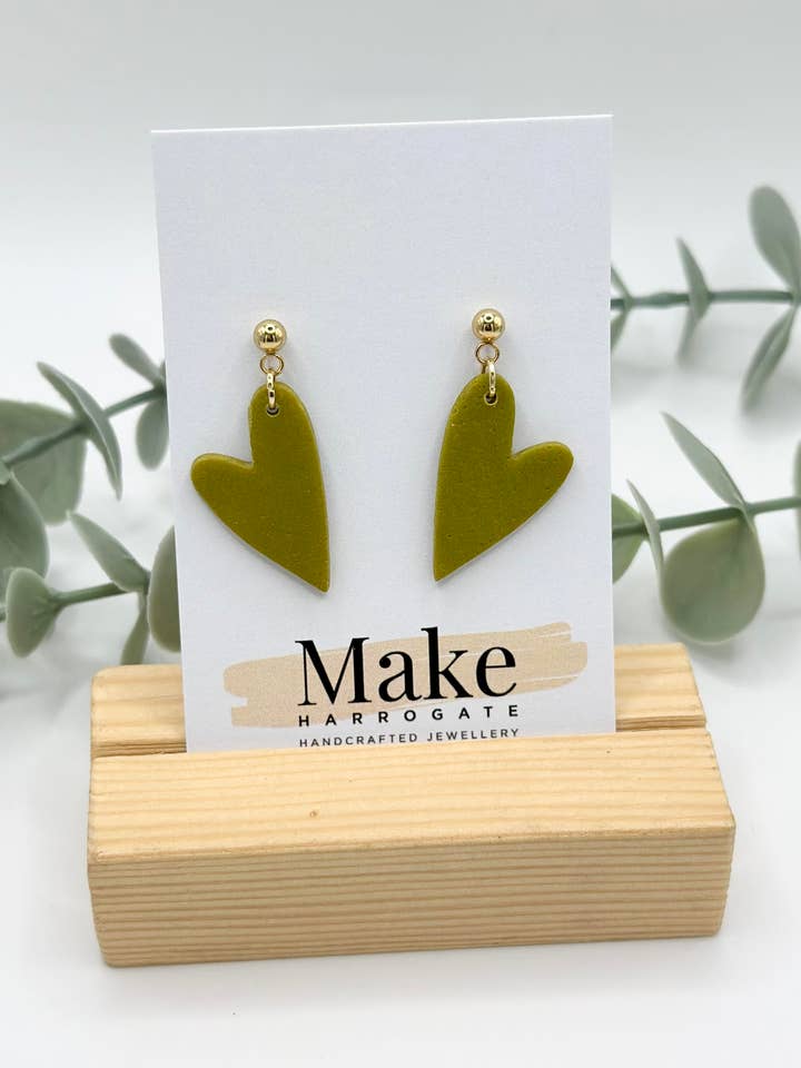 The Core Collection - Lime Green - Asymmetric Heart Ball for wholesale by Make Harrogate