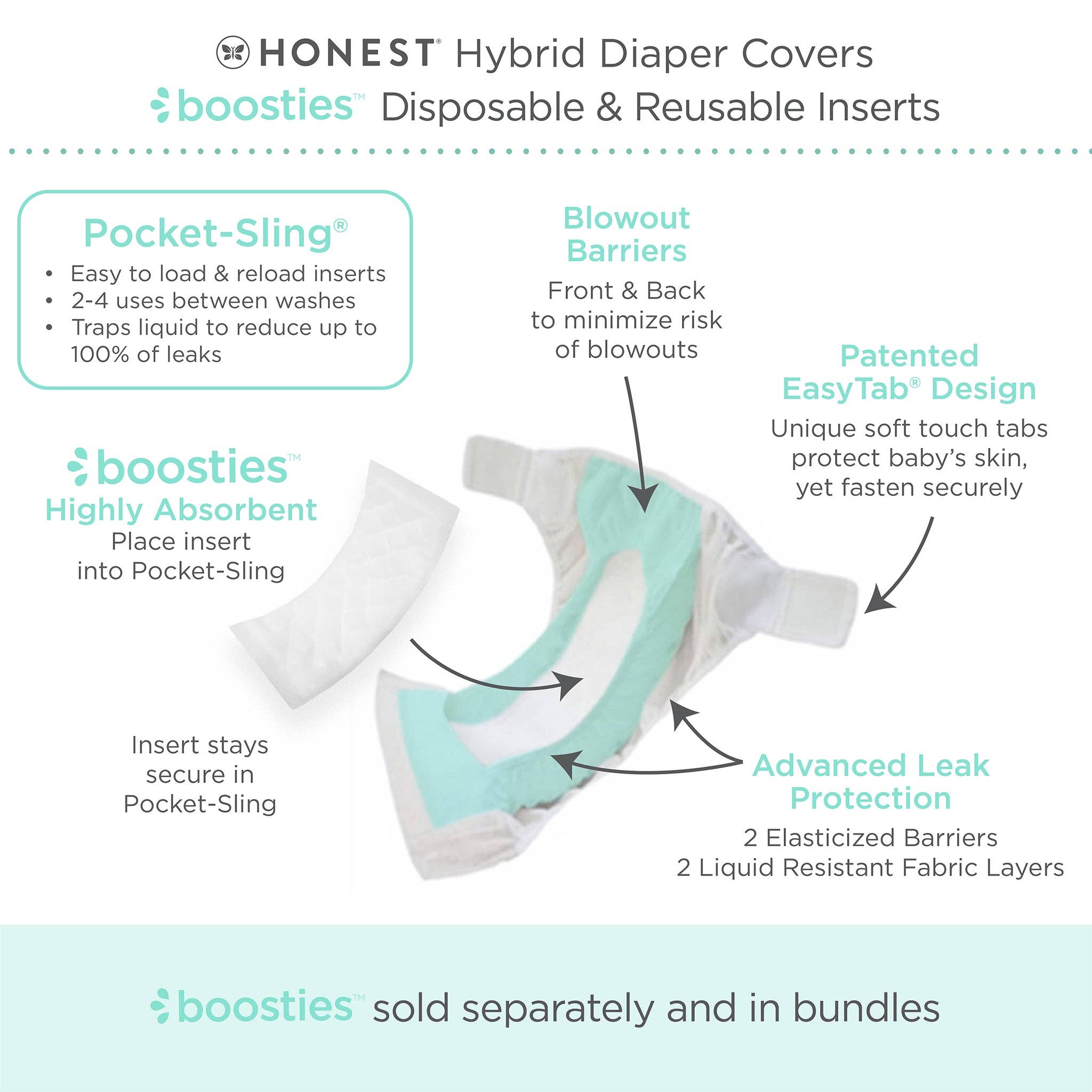 SwaddleDesigns - Wholesale Diaper (Cloth) - Baby - Honest® - Cotton Muslin Hybrid Reusable Cloth Diaper Cover - Desert Besties4
