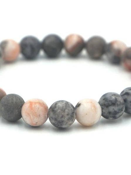 Pink Zebra Jasper for wholesale by The Soul Pretty Collection