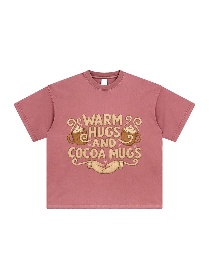 Queen Fashion - Wholesale T-Shirt (Graphic) - Unisex - comfy funny t-shirt: cocoa mugs graphic – DTG Printed Tee7