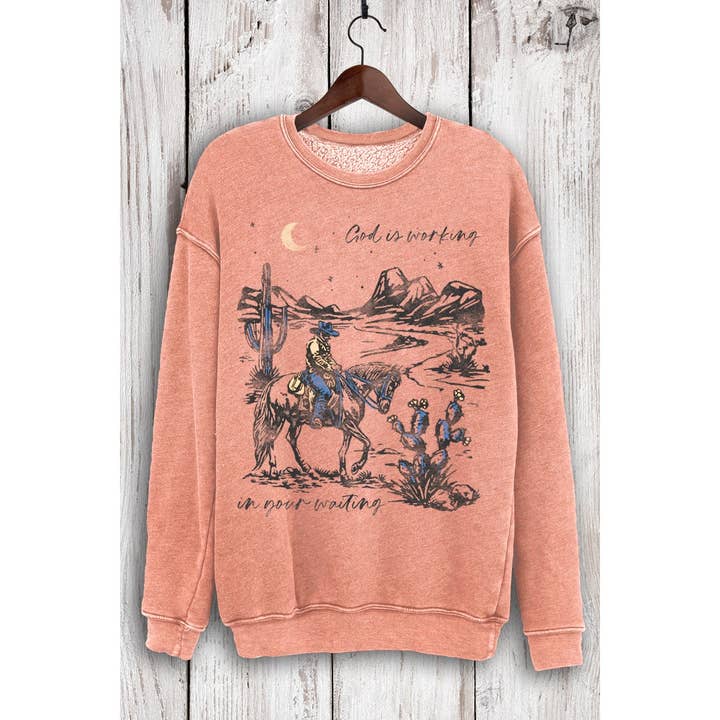 SWEAT-SHIRTS MINÉRAUX GOD IS WORKING pour la vente par HRTandLUV