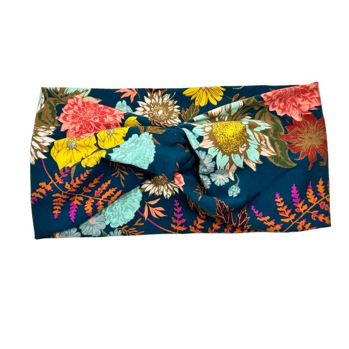 dkhandmade - Wholesale Fashion Headband - Women's - FLORAL TURBAN HEADBAND COLLECTION11
