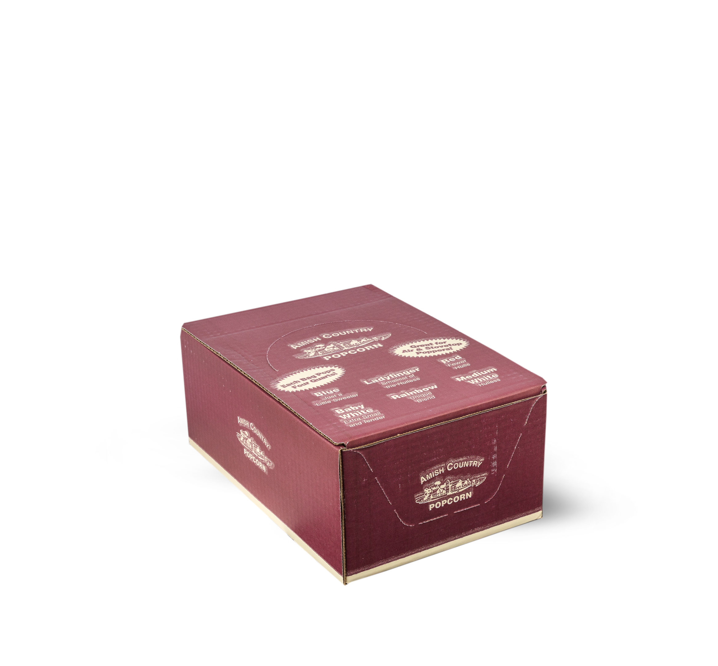 Amish Country Popcorn - Wholesale Retailer Sample - Food & Drink - 30ct/4oz Popcorn Sampler 1