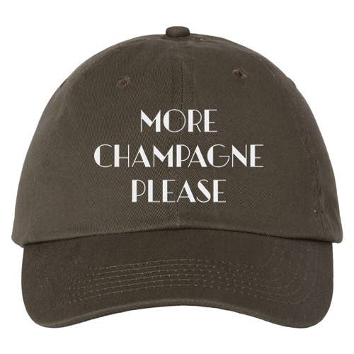 Lucky Luna Apparel – Engroshandel Baseballkasket - Dame – Mere Champagne Please Broderet Dad Hat7