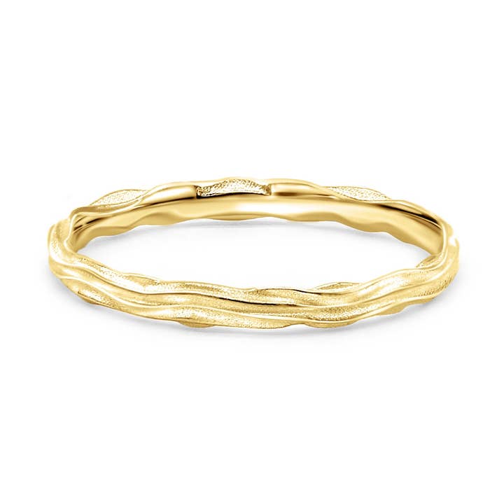 Everliving Brand Ring (2mm) for engroshandel hos HanJi Jewelry