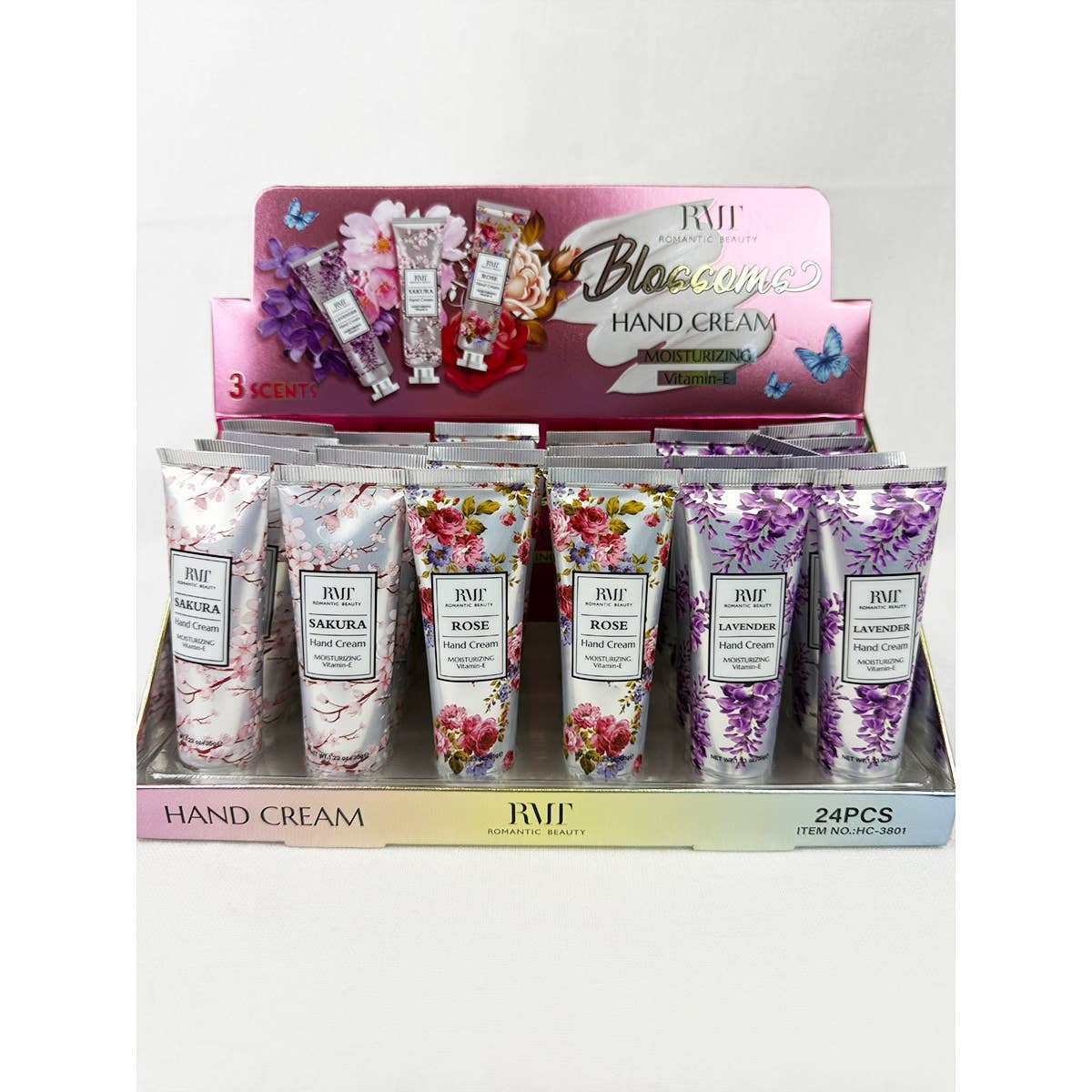 MIX COLOR The lightly textured Blossom Hand Cream for wholesale on Faire